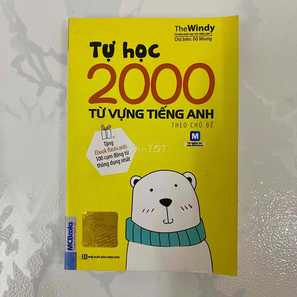 Sách Mới Tự Học 2000 Từ Vựng Tiếng Anh Theo Chủ Đề