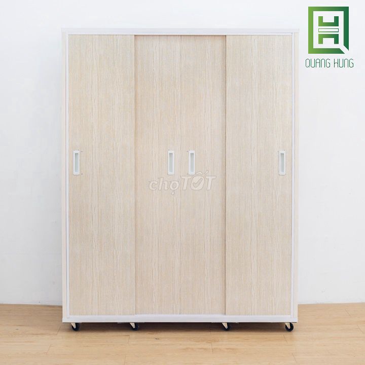 Tủ quần áo Nhựa Đài Loan Vân gỗ Cửa lùa-TỦ QUẦN ÁO. Mua bán Tủ, kệ gia đình tại Thành phố Thủ Đức Tp Hồ Chí Minh được đăng bởi Nội thất Quang Hùng hình 1