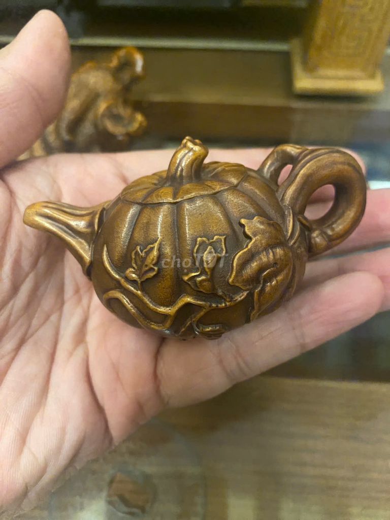 Ấm trà Gốm sứ Mini Nâu. Mua bán Dụng cụ nhà bếp tại Thành phố Hưng Yên Hưng Yên được đăng bởi Gốm sứ tuyển chọn AThắng hình 1