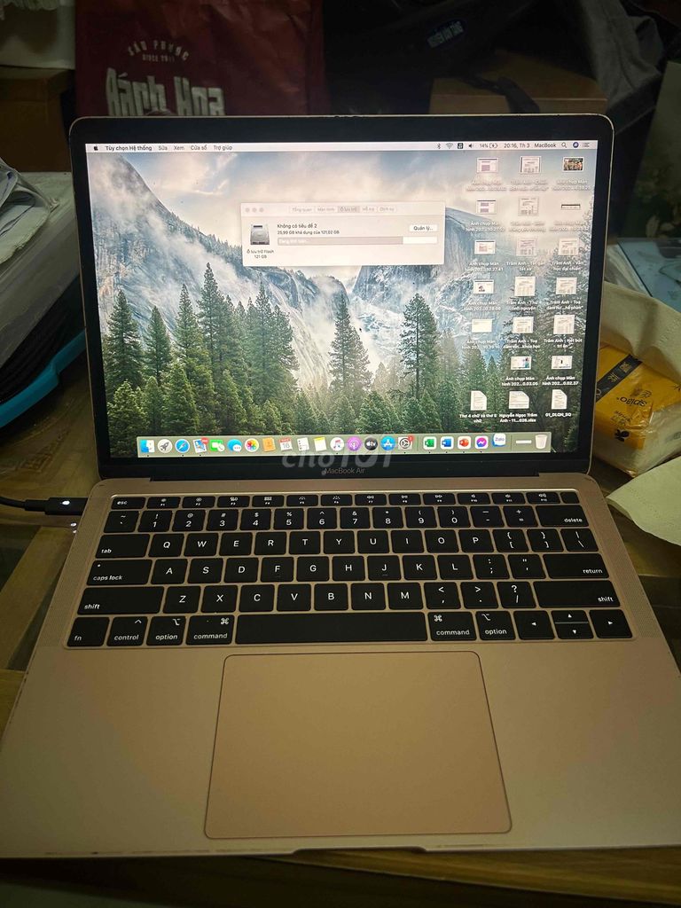 Apple MacBook Air 2018 13 inch Vàng hồng. Mua bán Laptop tại Thành phố Dĩ An Bình Dương được đăng bởi Tăng Nguyễn hình 1