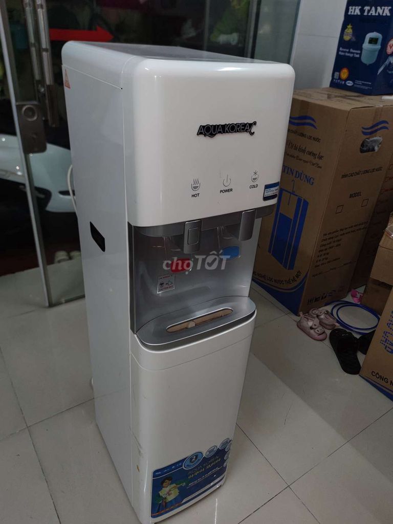 Máy lọc nước AQUA KOREA Nóng lạnh Trắng cũ. Mua bán Bếp, lò, đồ điện nhà bếp tại Quận Lê Chân Hải Phòng được đăng bởi Linh hình 1