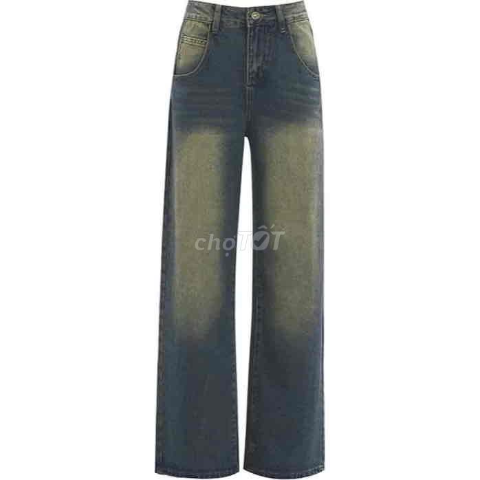Quần jean nam nữ ống rộng WASH 3 Màu. Mua bán Quần áo tại Huyện Nhơn Trạch Đồng Nai được đăng bởi Thư Thư hình 1