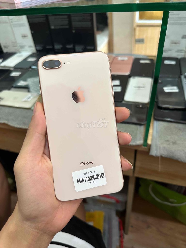 iPhone 8 plus 128GB Vàng hồng