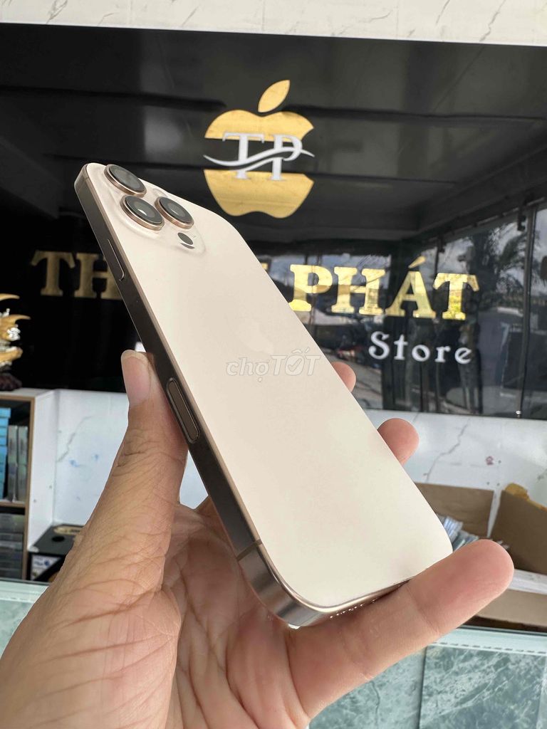 16 ProMax 256G Vàng Sa Mạc, Zin, Pin 9x, Full, Gop. Mua bán Điện thoại tại Quận Bình Tân Tp Hồ Chí Minh được đăng bởi THUẬN PHÁT MOBILE hình 1