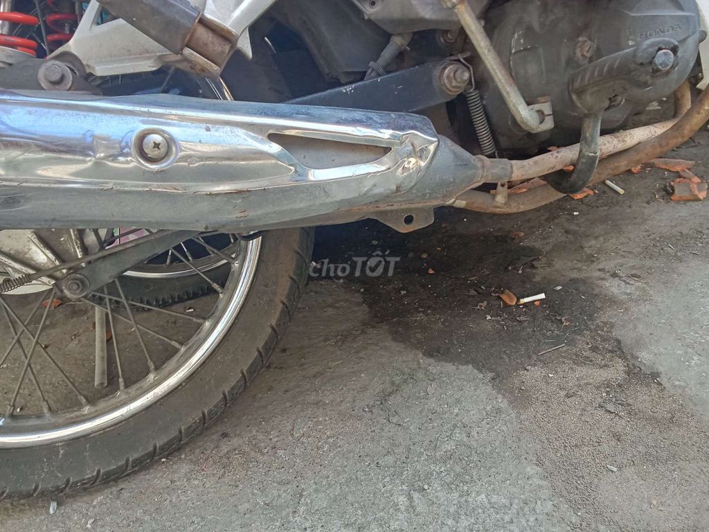 Pô Honda Way Black zin nhật. Mua bán Phụ tùng xe tại Quận Bình Thạnh Tp Hồ Chí Minh được đăng bởi A Hùng hình 4