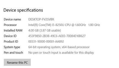 Dell Vostro 15 3578 i5-8250U 4GB Xước nhẹ