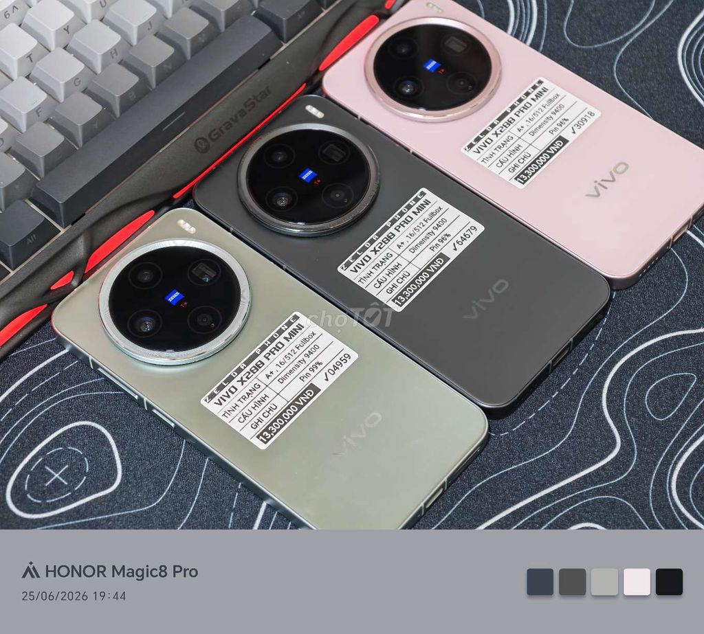 X200 Pro Mini 16+512 (Hồng,Đen,Xanh) Fullbox. Mua bán Điện thoại tại Quận Ninh Kiều Cần Thơ được đăng bởi Zelda Phone hình 1