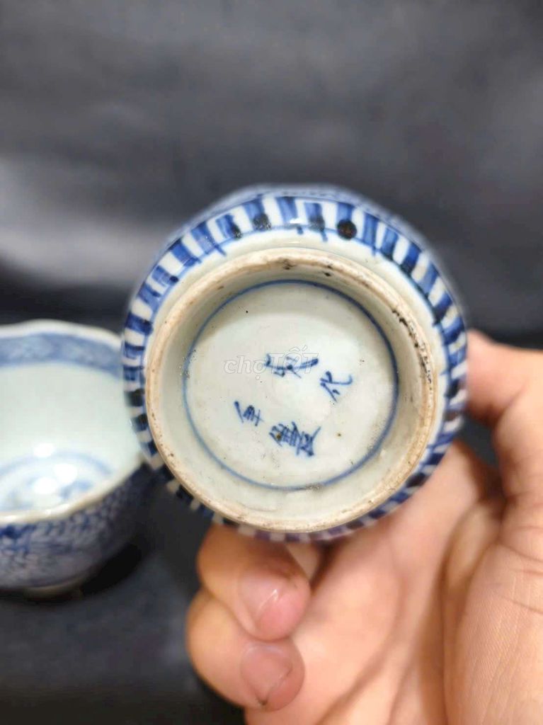 Cốc sứ cổ Gốm sứ Xanh trắng. Mua bán Đồ sưu tầm, đồ cổ tại Quận 11 Tp Hồ Chí Minh được đăng bởi Quyen Tran hình 1