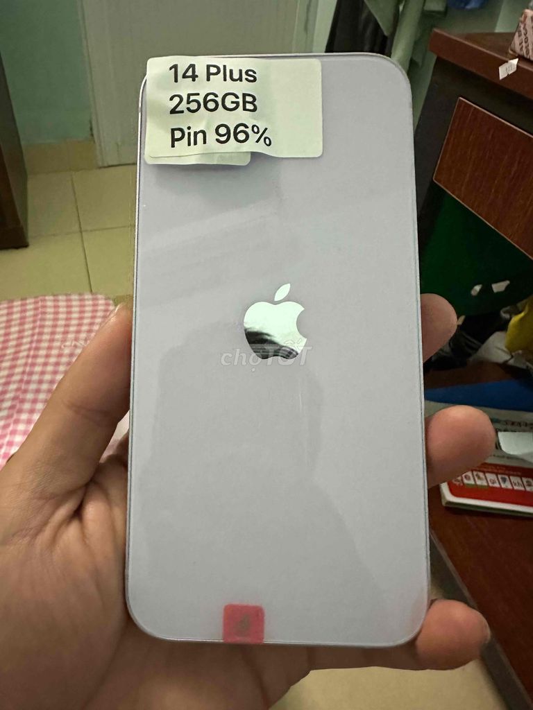 14 Plus 256GB Tím. Mua bán Điện thoại tại Thành phố Bến Tre Bến Tre được đăng bởi Trương Thanh Minh hình 1