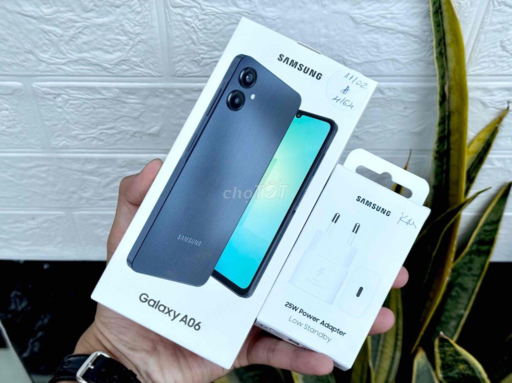 SAMSUNG A06 4GB/64GB New 100% Bảo Hành TGDĐ 1 Năm