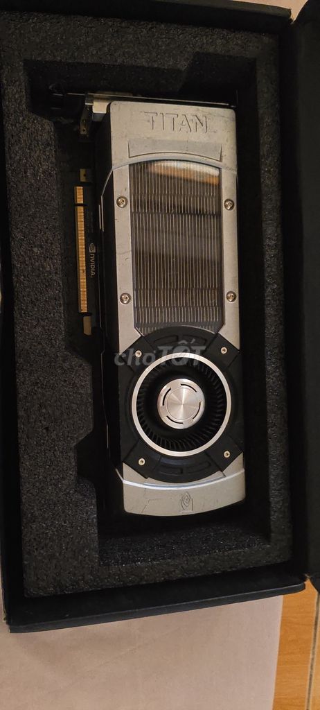 Card đồ họa NVIDIA GTX Titan 6GB Bạc. Mua bán Linh kiện (RAM, Card...) tại Huyện Thống Nhất Đồng Nai được đăng bởi Cậu ba hình 1