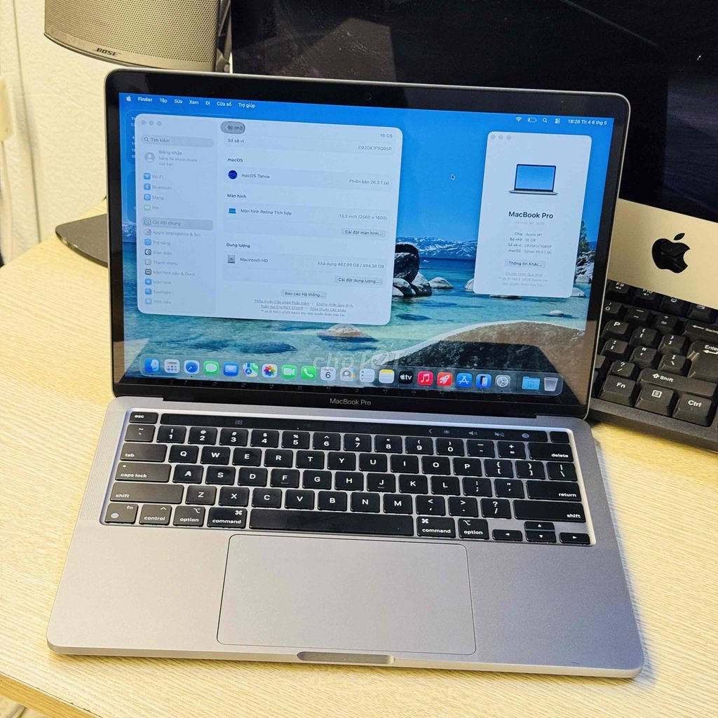 Apple MacBook Pro M1 16GB/512GB Xám. Mua bán Laptop tại Quận Ba Đình Hà Nội được đăng bởi Nguyen  hình 1