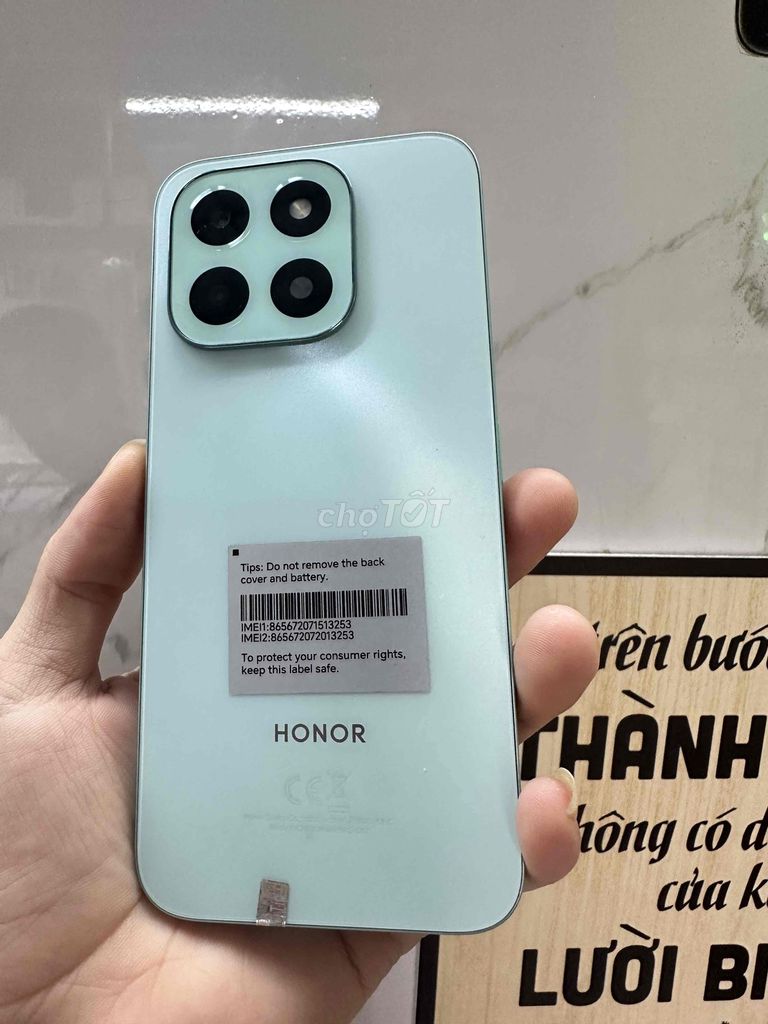 Honor X6c 128GB Xanh ngọc. Mua bán Điện thoại tại Quận 12 Tp Hồ Chí Minh được đăng bởi Trọng Tính hình 1