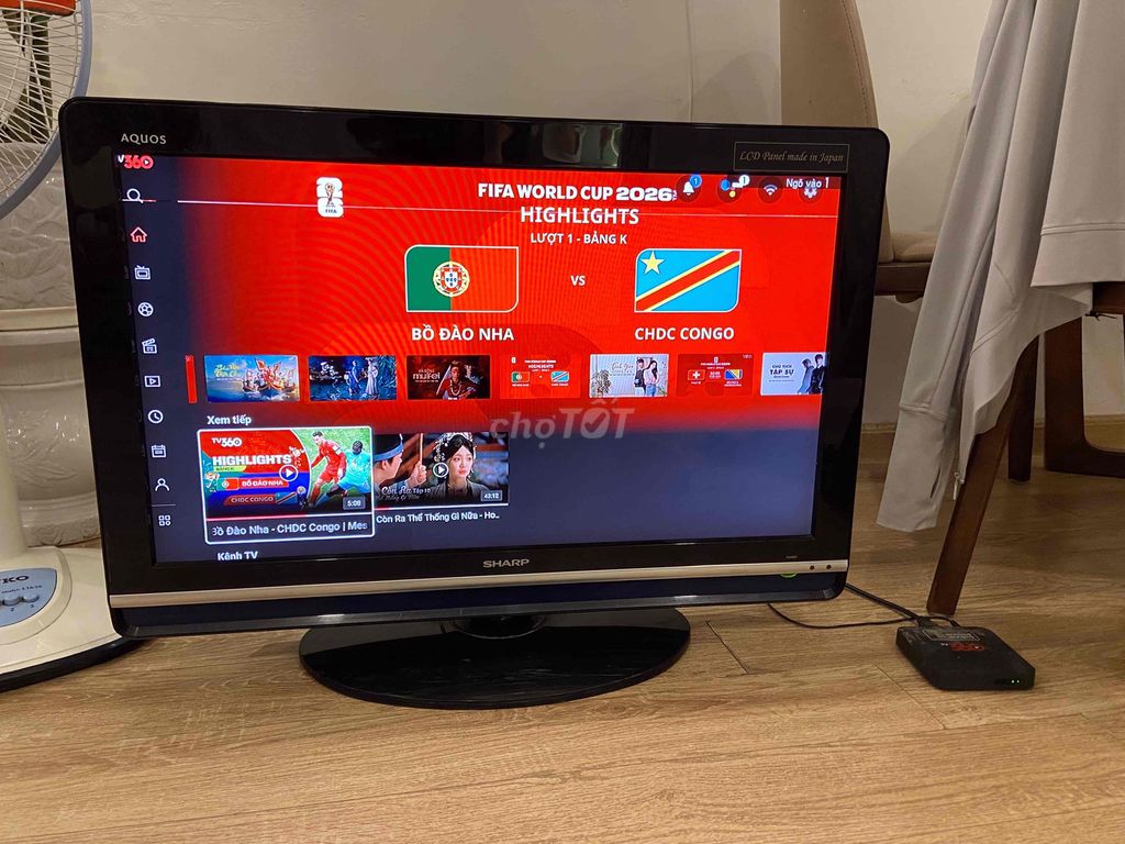 Tivi LCD Sharp LC-32L400M đã sử dụng. Mua bán Tivi, Âm thanh tại Quận Hoàng Mai Hà Nội được đăng bởi Lê Việt Hoàng hình 1