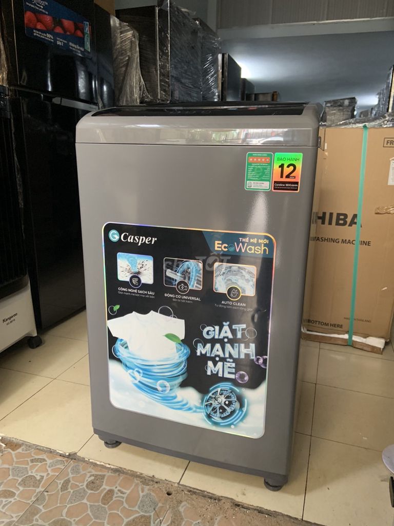 Máy giặt Casper 7.5 kg WT-75NG1