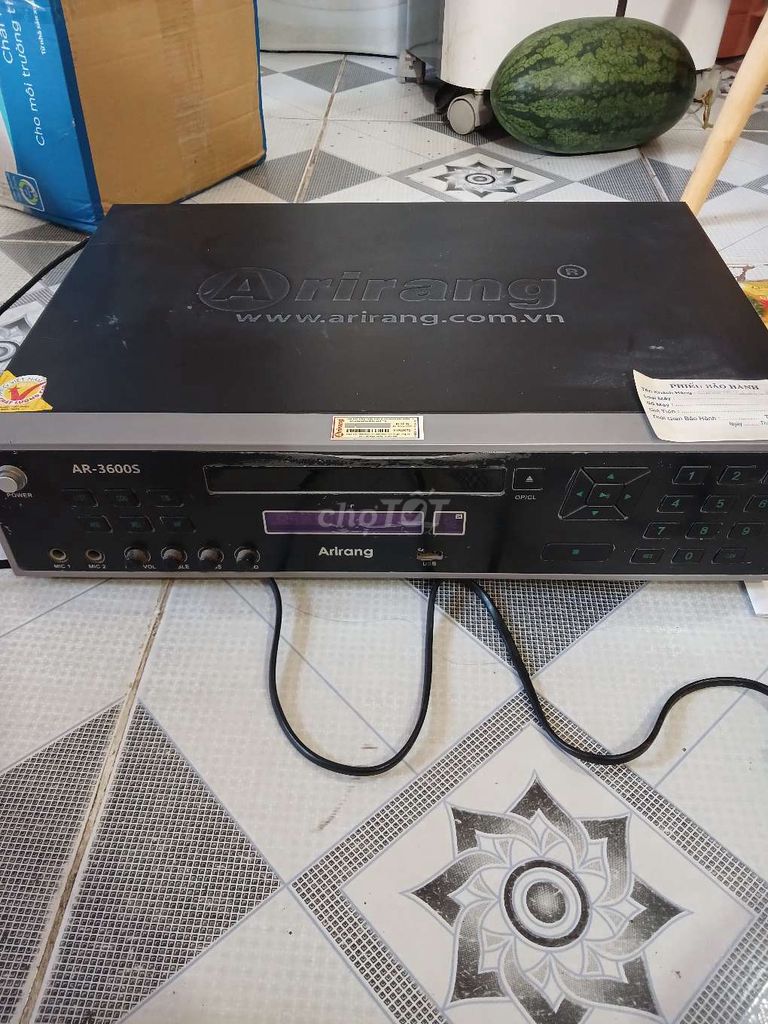 Thanh lý Đầu Karaoke Arirang AR-3600S Đen. Mua bán Tivi, Âm thanh tại Quận Tân Bình Tp Hồ Chí Minh được đăng bởi Ngọc Sáng hình 1