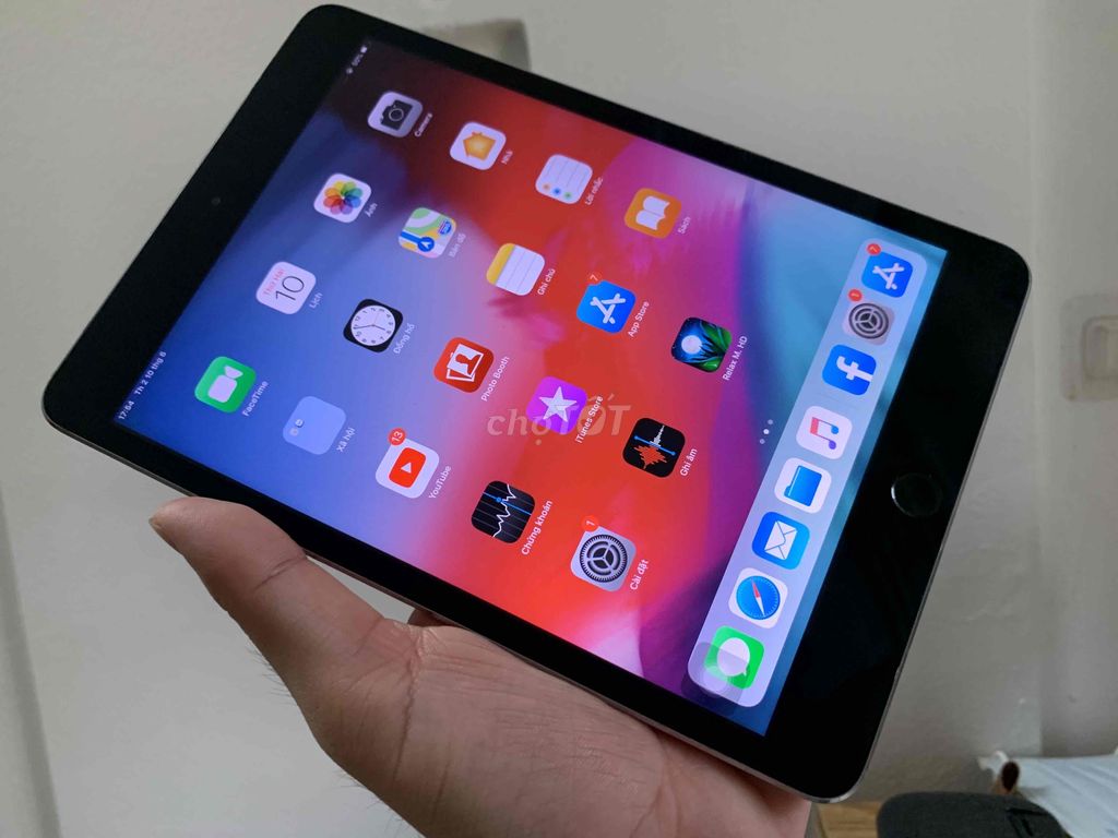 iPad mini 3 rộng 7.9in, Vân Tay, Youtube Zalo Fb