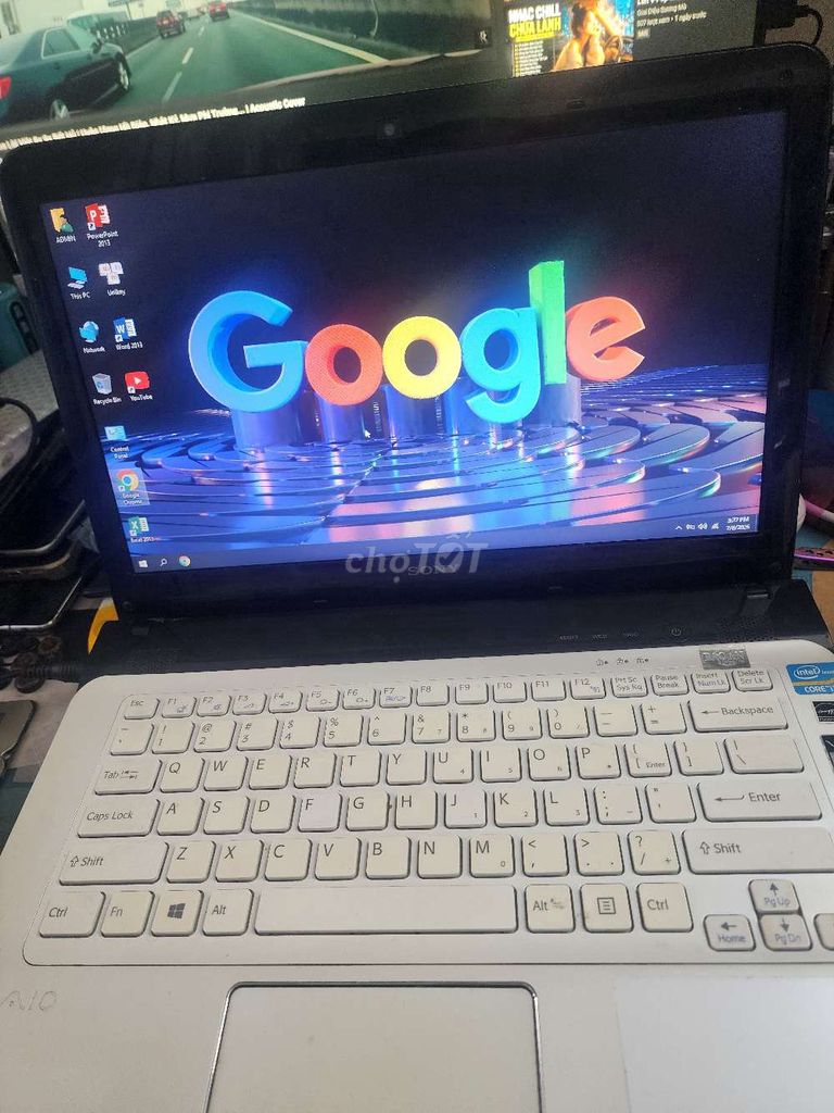 Sony Inspiron 15 i3 4GB/320GB Trắng Like New. Mua bán Laptop tại Quận 4 Tp Hồ Chí Minh được đăng bởi Phong Ka hình 1