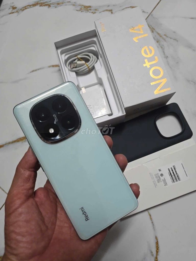 Xiaomi Redmi Note 14 Pro+ 5G 256GB Xanh 99% có gl. Mua bán Điện thoại tại Quận 8 Tp Hồ Chí Minh được đăng bởi tuấn hải hình 1