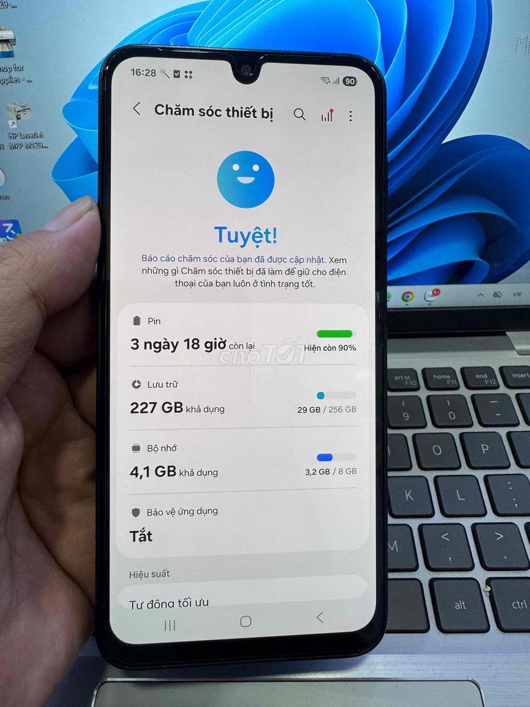 Samsung Galaxy A16 5G 8GB/256GB Đen. Mua bán Điện thoại tại Quận 6 Tp Hồ Chí Minh được đăng bởi QUỐC THIÊN BÁN GÓP 0 ĐỒNG  hình 1