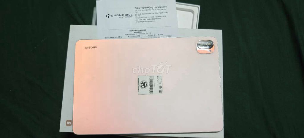 Xiaomi pad5 còn 99% full sạc cáp hộp siu