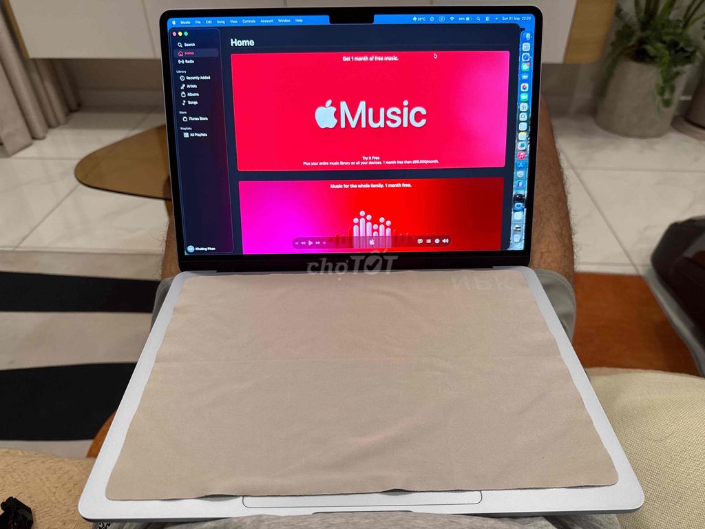 Apple Macbook Air M4 16GB/256GB Bạc. Mua bán Laptop tại Quận 12 Tp Hồ Chí Minh được đăng bởi Phan Thế Khương hình 1