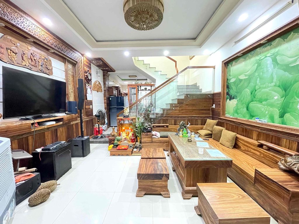 Bán Nhà 2 Tầng 2 Mê Kiên Cố Ngay Chợ Cẩm Lệ Giá Chỉ có 3 Tỷ