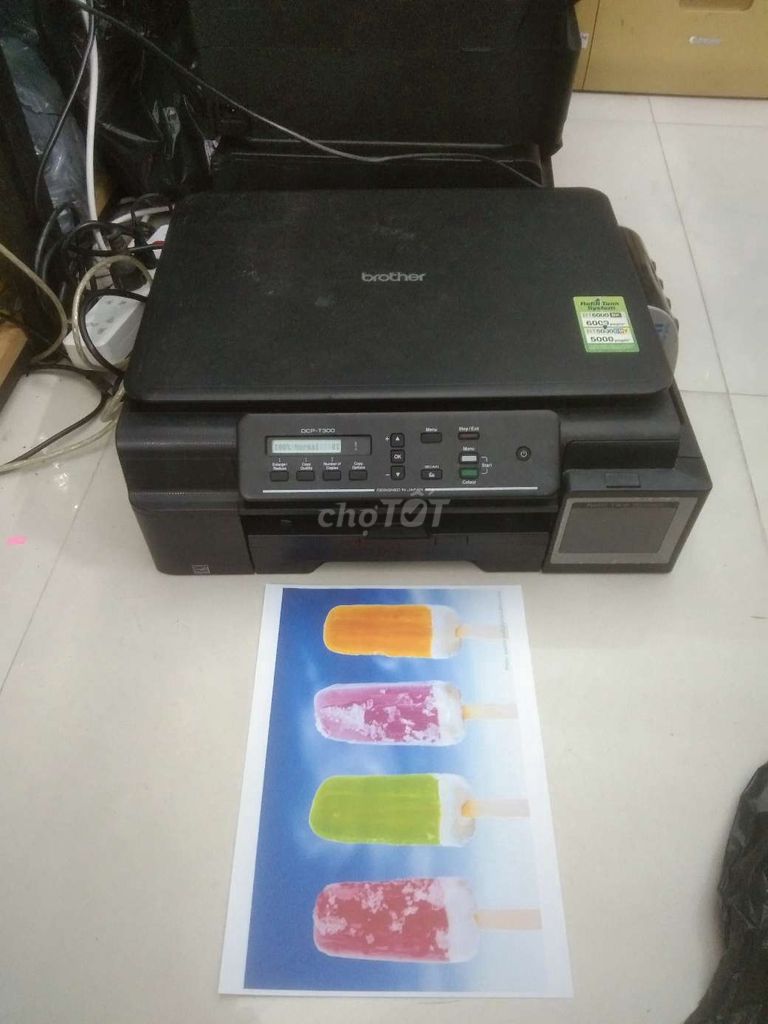 Máy in màu và trắng đen Brother T300 đa năng