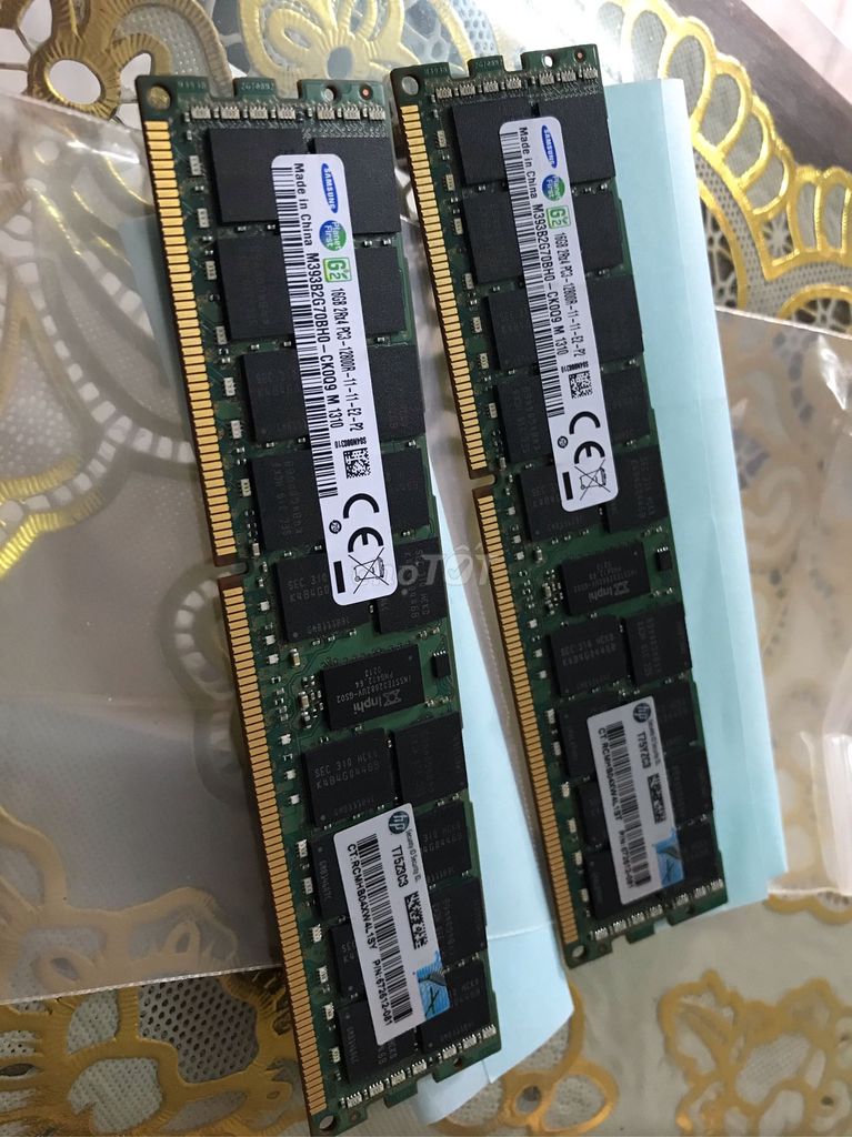 RAM DDR3 8GB 16GB 32GB ECC REGISTERED tháo máy bộ