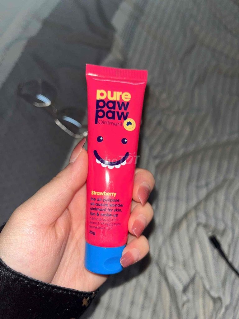 Son dưỡng Pure Paw Paw Dâu Hồng 25g. Mua bán Phụ kiện thời trang khác tại Quận 10 Tp Hồ Chí Minh được đăng bởi Trân Phạm hình 1