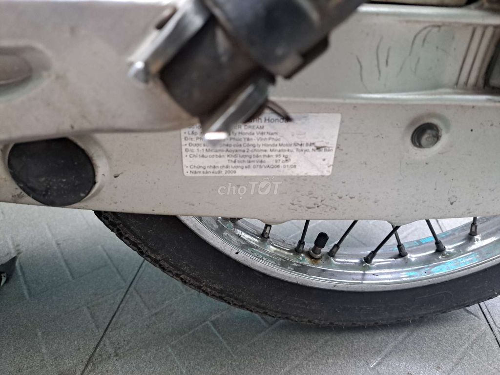Supe Dream 2009 xe đẹp mộc. Sơn zin 100% 1 đời chủ. Mua bán Xe máy tại Quận Bình Thạnh Tp Hồ Chí Minh được đăng bởi Thanh Luật hình 10