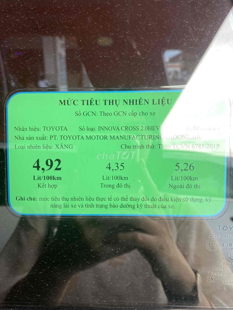 INNOVA CROSS HYBRID 2025 GIÁ TỐT CUỐI NĂM. Mua bán Ô tô tại Huyện Bình Chánh Tp Hồ Chí Minh được đăng bởi THANH TÂM TOYOTA hình 8