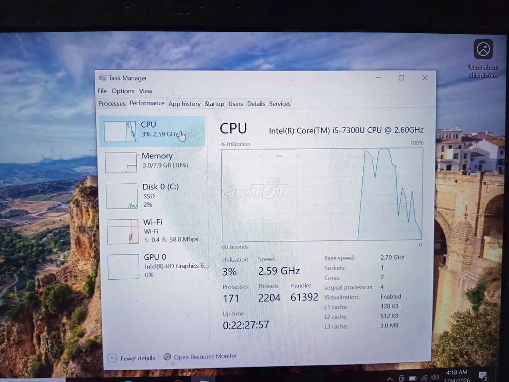 Dell Latitude 5401 i7th9 8GB/256GB. Mua bán Laptop tại Huyện Hoài Đức Hà Nội được đăng bởi Tạ Thùy Lâm hình 1