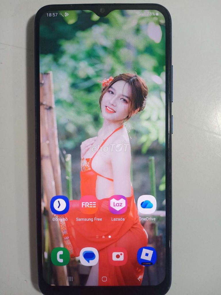 Samsung Galaxy A03 Xanh 2 SIM. Mua bán Điện thoại tại Huyện Hóc Môn Tp Hồ Chí Minh được đăng bởi THIỆN THÀNH PHÚ hình 1