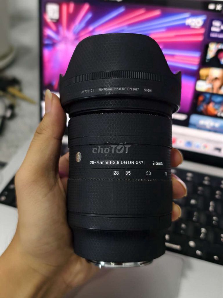 Ống kính Sigma 28-70 f/2.8 DG DN Đen. Mua bán Máy ảnh, Máy quay tại Quận Liên Chiểu Đà Nẵng được đăng bởi Hậu Hồ Kim hình 1