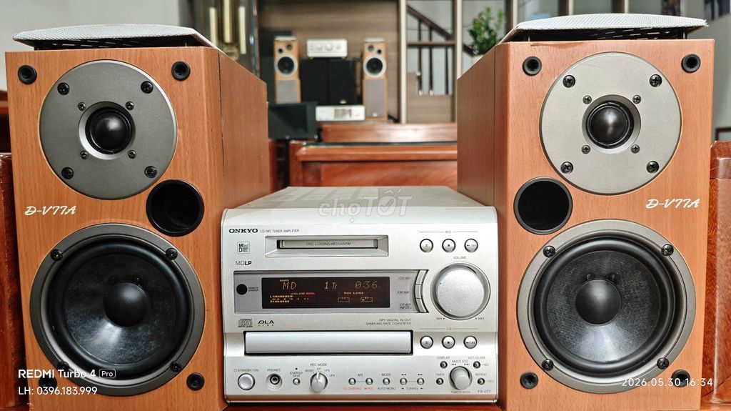 Dàn âm thanh Onkyo FR-V77 tuyển chọn chạy Full. Mua bán Tivi, Âm thanh tại Thành phố Phủ Lý Hà Nam được đăng bởi Nhật Quang hình 1