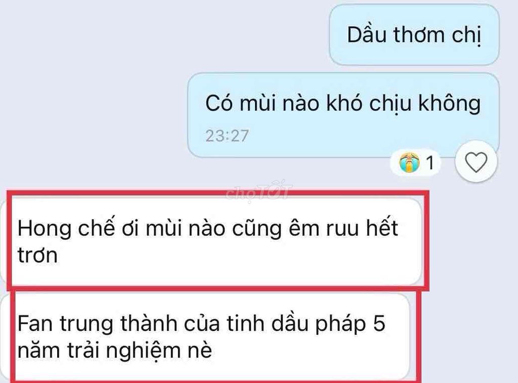 Tinh dầu hữu cơ pháp