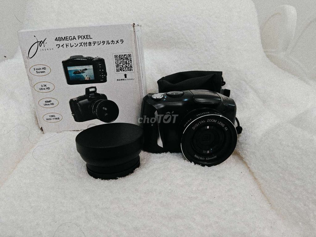 Máy ảnh Joyeux Đen 48MP. Mua bán Máy ảnh, Máy quay tại Thành phố Buôn Ma Thuột Đắk Lắk được đăng bởi hải nguyễn hình 1
