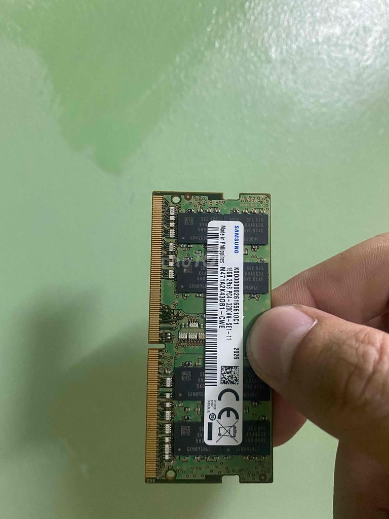 Ram Laptop 16G Samsung ddr4 Bus 3200mhz zin us