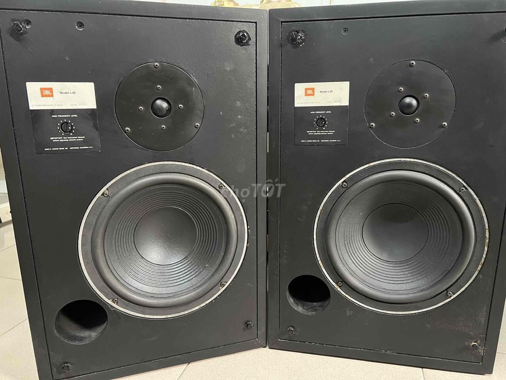 Loa bookshelf JBL L40 Đen. Mua bán Tivi, Âm thanh tại Quận 1 Tp Hồ Chí Minh được đăng bởi Đam mê hàng Âu hàng Nhật hình 1