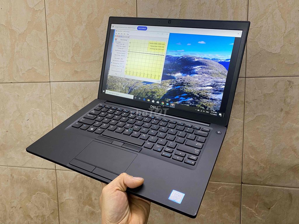 Laptop cũ dell latitude 7490 i7 8650u ram 8gb ssd