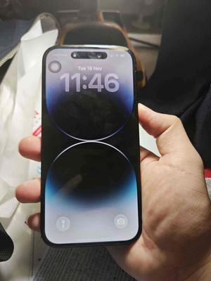 iPhone 14 Pro Đen 128gb bản Mỹ quốc tế pin 87%