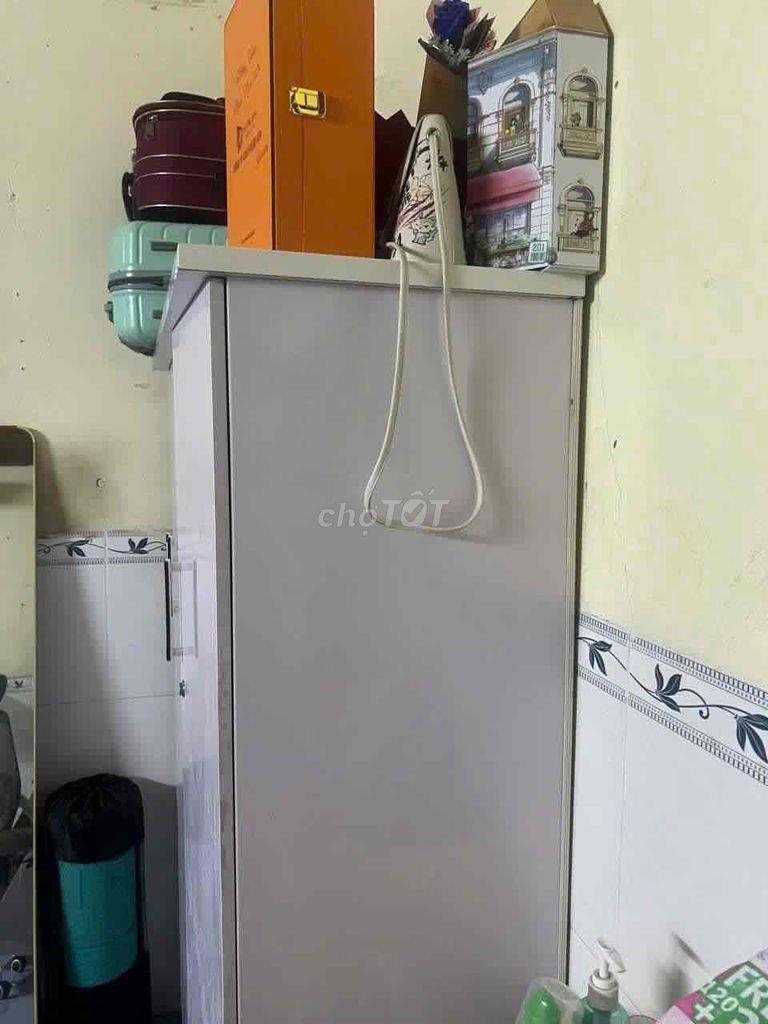 Tủ quần áo gỗ 3 cánh màu Trắng. Mua bán Tủ, kệ gia đình tại Thành phố Cao Lãnh Đồng Tháp được đăng bởi phước hình 1