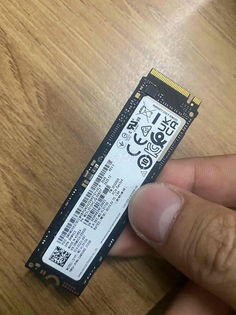 M2 Nvme 512G Samsung zin keng us chuẩn Win 10