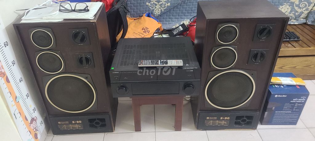 Loa S-90 trơn màu nâu. Mua bán Tivi, Âm thanh tại Quận Ba Đình Hà Nội được đăng bởi Nguyễn Giang hình 1
