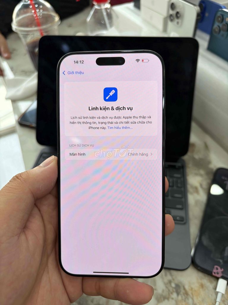 Apple iPhone 16 Pro Max 256GB Đen Mỹ. Mua bán Điện thoại tại Huyện Thanh Trì Hà Nội được đăng bởi Đoàn Xuân Tùng hình 1