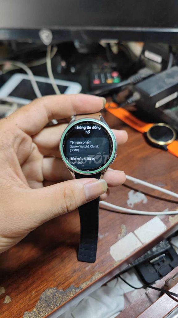 Samsung Galaxy Watch6 Classic 47mm Đen. Mua bán Thiết bị đeo thông minh tại Thành phố Thủ Dầu Một Bình Dương được đăng bởi LakMobile  hình 1