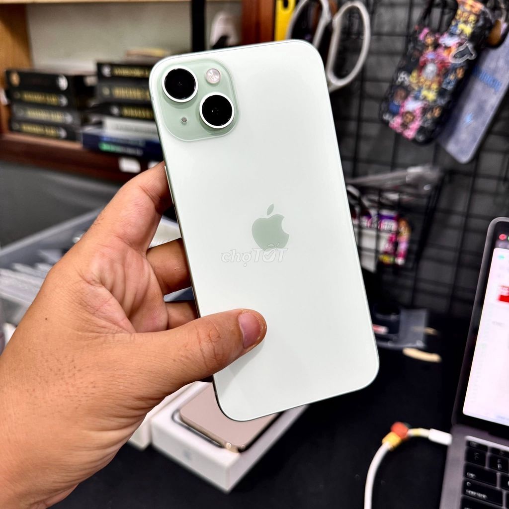 Apple iPhone 15 Plus 128GB Xanh Quốc tế Mỹ Likenew. Mua bán Điện thoại tại Quận 1 Tp Hồ Chí Minh được đăng bởi Hội Đồ Điện Tử hình 1