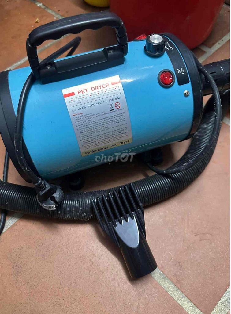 Máy sấy lông thú cưng Xanh dương. Mua bán Phụ kiện, Thức ăn, Dịch vụ tại Thành phố Huế Thừa Thiên Huế được đăng bởi socola hình 1