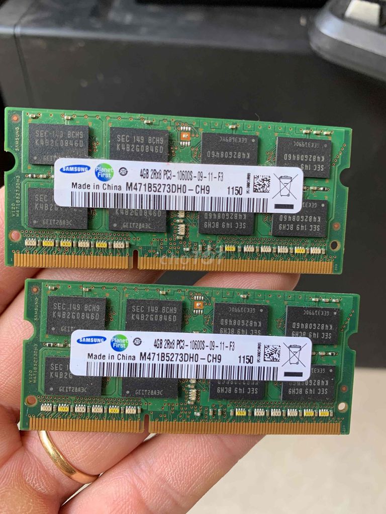 RAM Samsung 4GB DDR3 10600S. Mua bán Linh kiện (RAM, Card...) tại Quận Tân Phú Tp Hồ Chí Minh được đăng bởi Nguyễn Phong hình 1